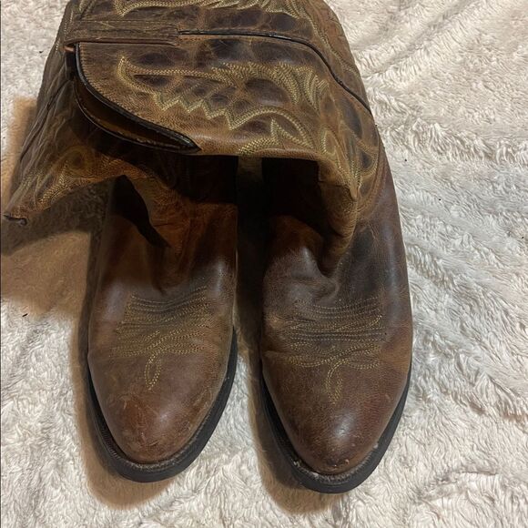 Laredo Brown, leather cowboy boots size 13 D main image 5